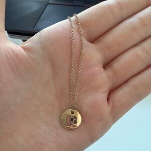 Gold Pendant Necklace